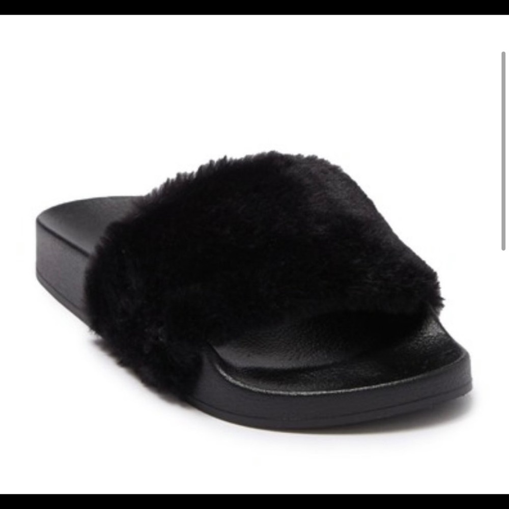Steve Madden Fuzzy Slides - image 2